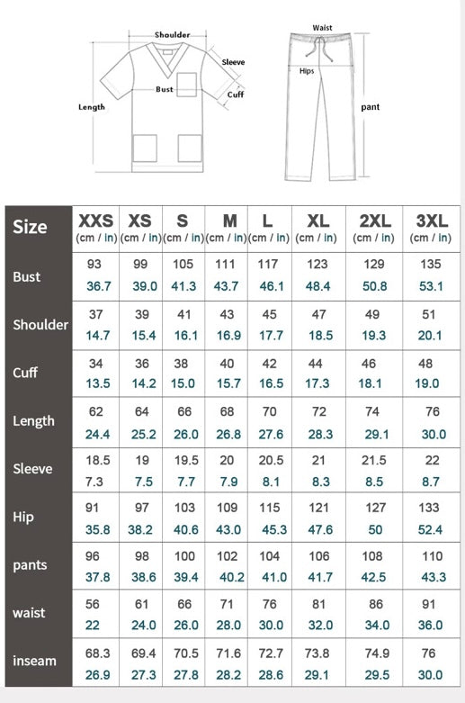 3 Pocket Scrub Top - Lau Liko