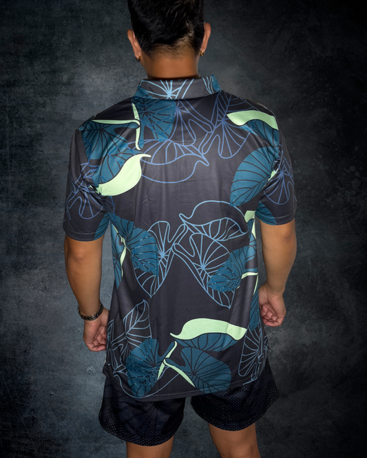Kalo Leaf Polo Shirt