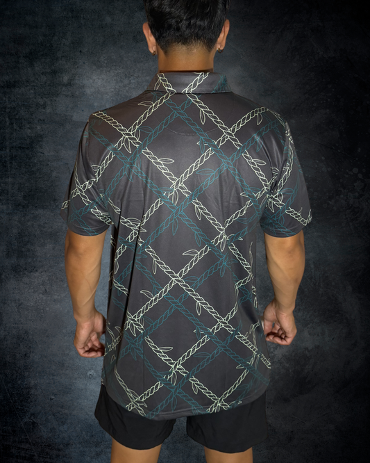 Ti Leaf Lei Polo Shirt