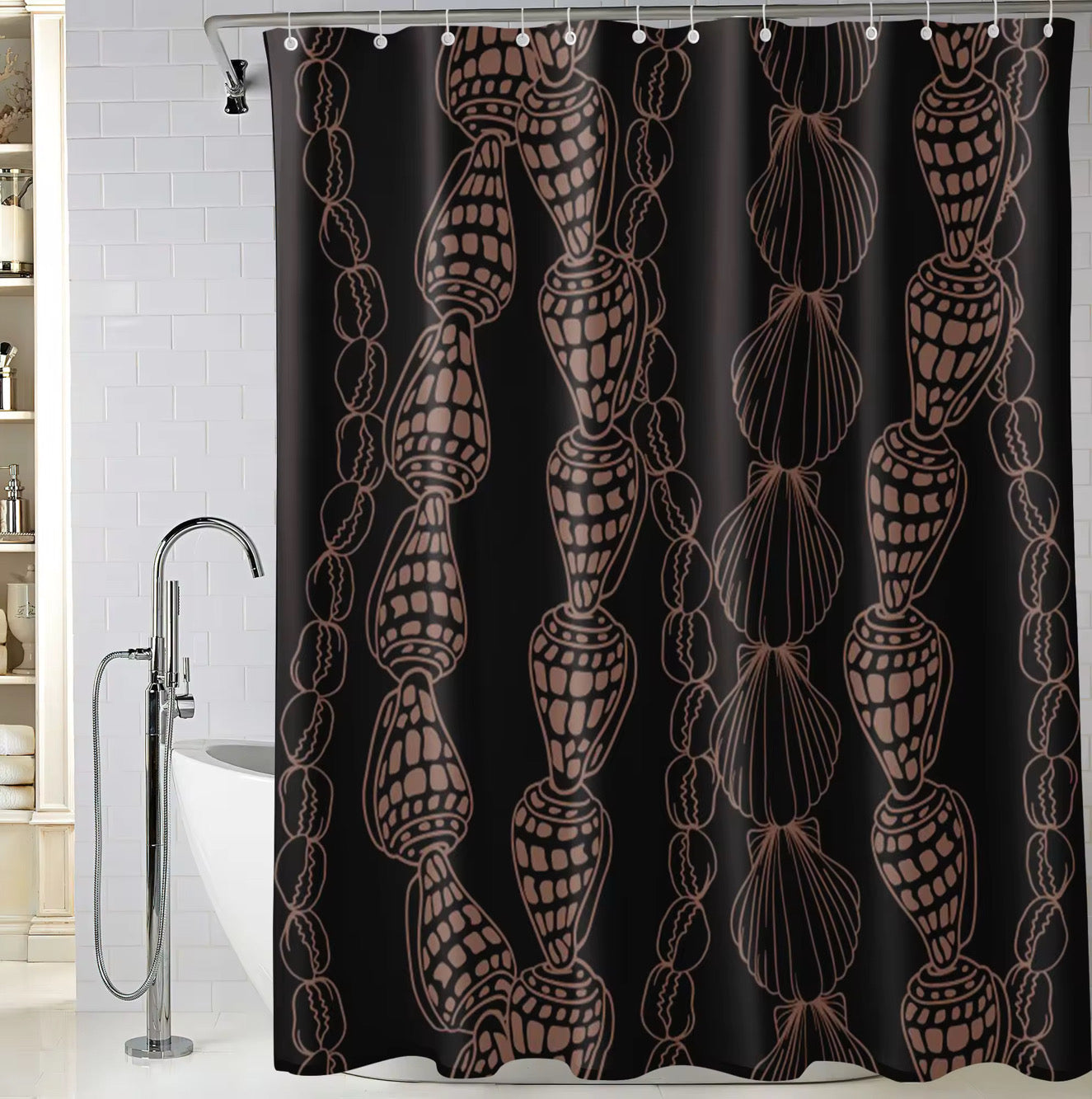 Shell Lei Outline Bath Set