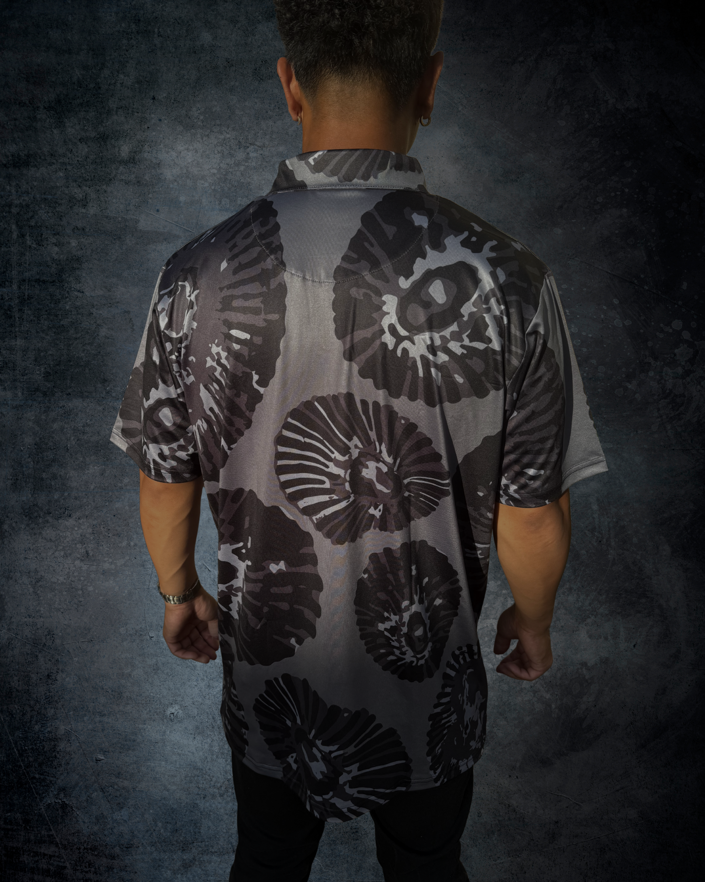 Grey Opihi Polo Shirt
