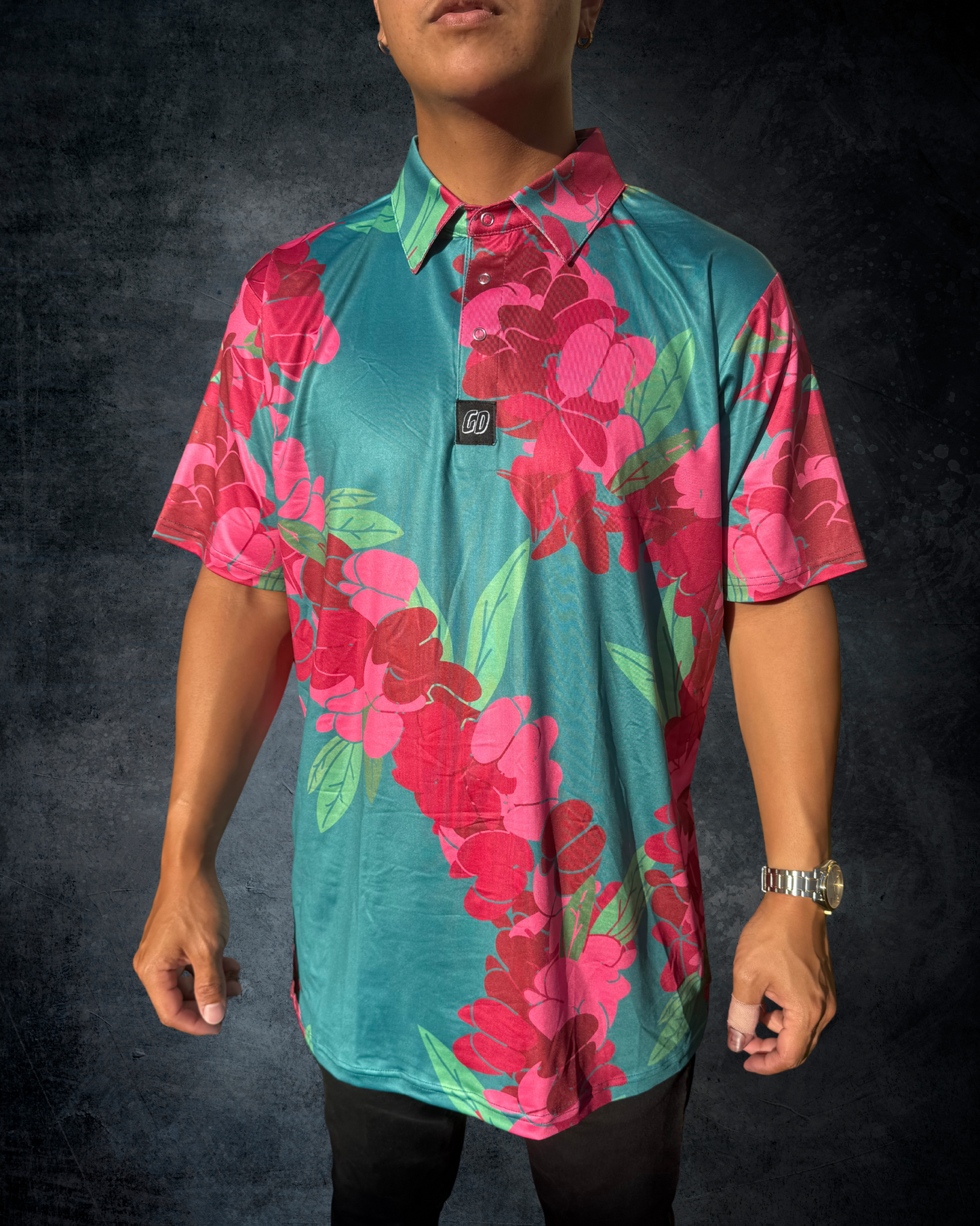 Aalii Lei Polo Shirt