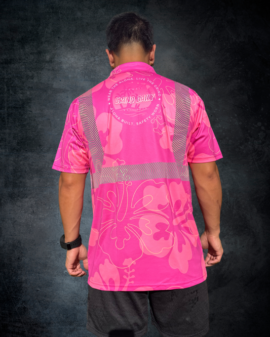 Hibiscus Heat Reflective Polo