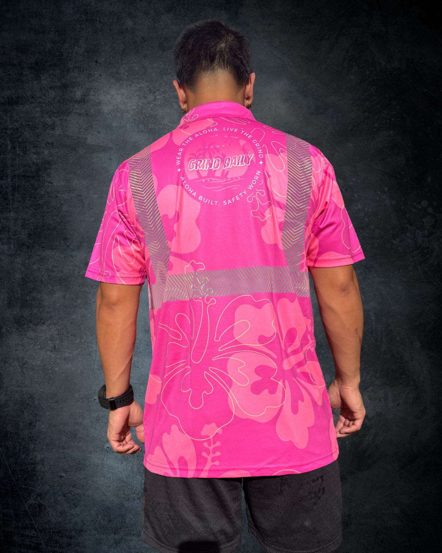 Hibiscus Heat Reflective Polo