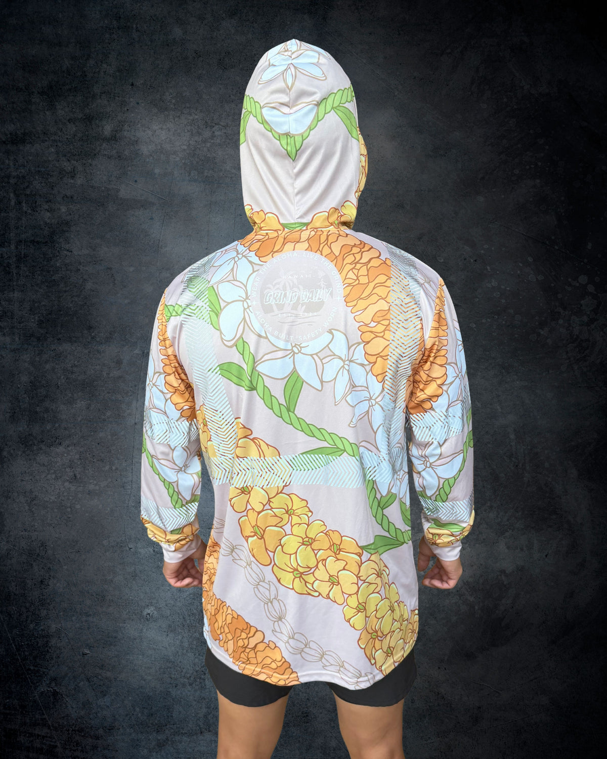 Golden Bloom Reflective Hoodie
