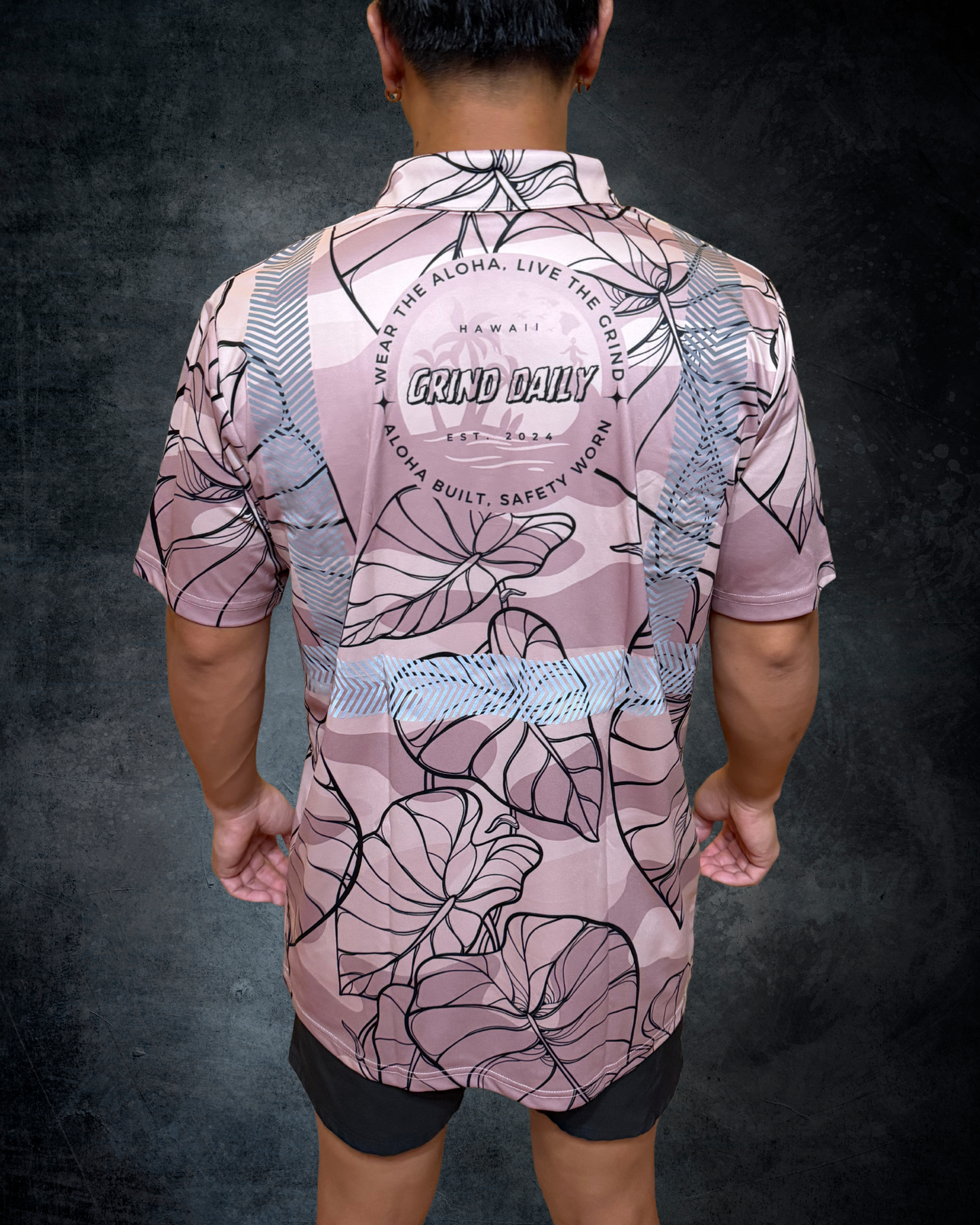Kalo Camo Reflective Polo