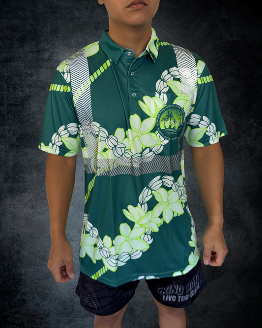 Pikake Lei Reflective Polo