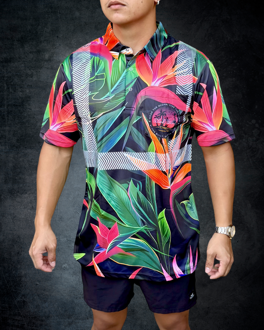 Midnight BOP Reflective Polo