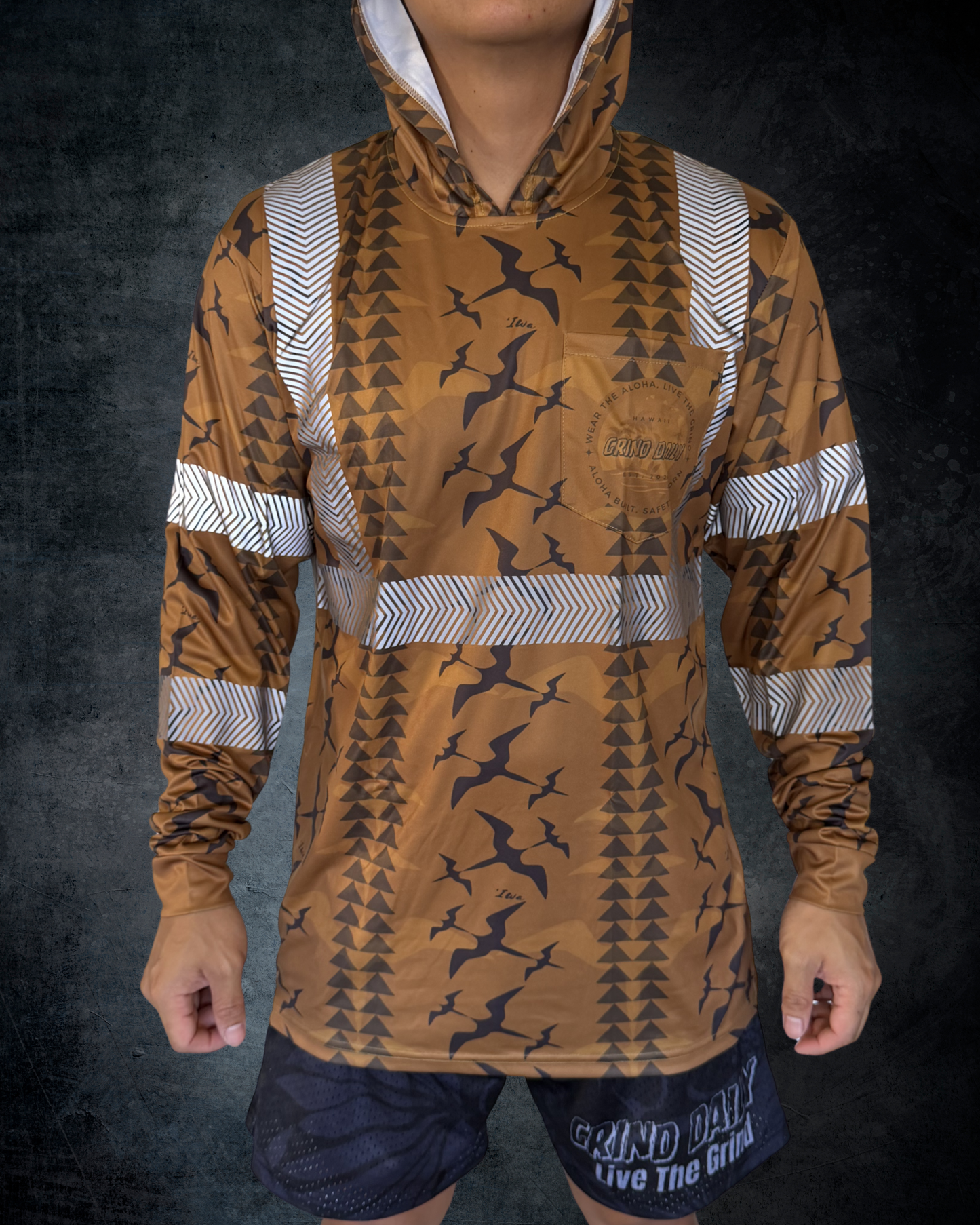 Iwa Bird Reflective Hoodie