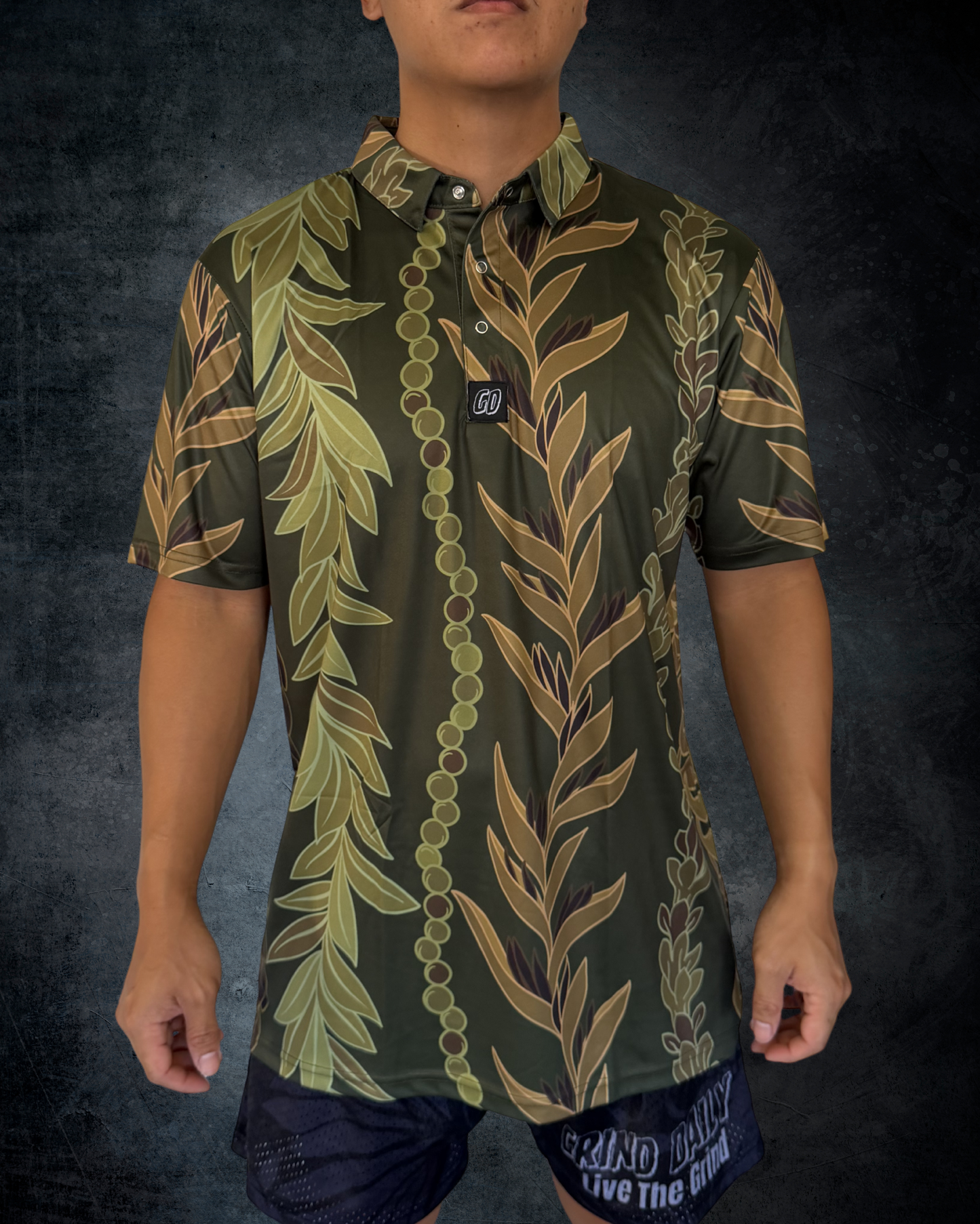 Green Maile Guard Polo Shirt
