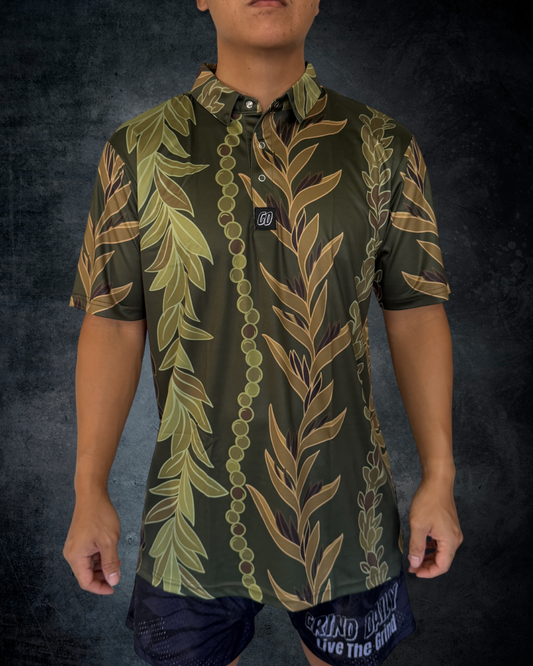 Green Maile Guard Polo Shirt