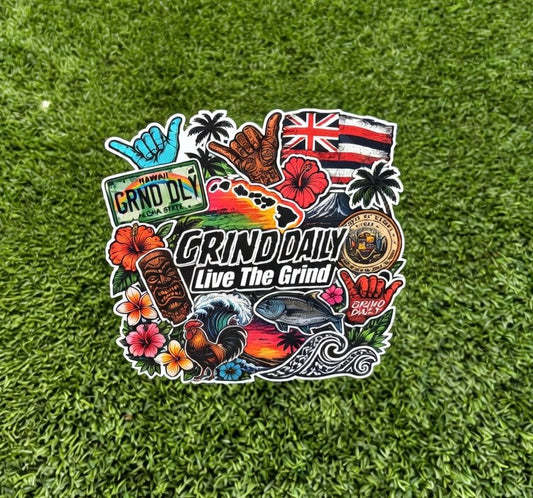 GD Vinyl Sticker