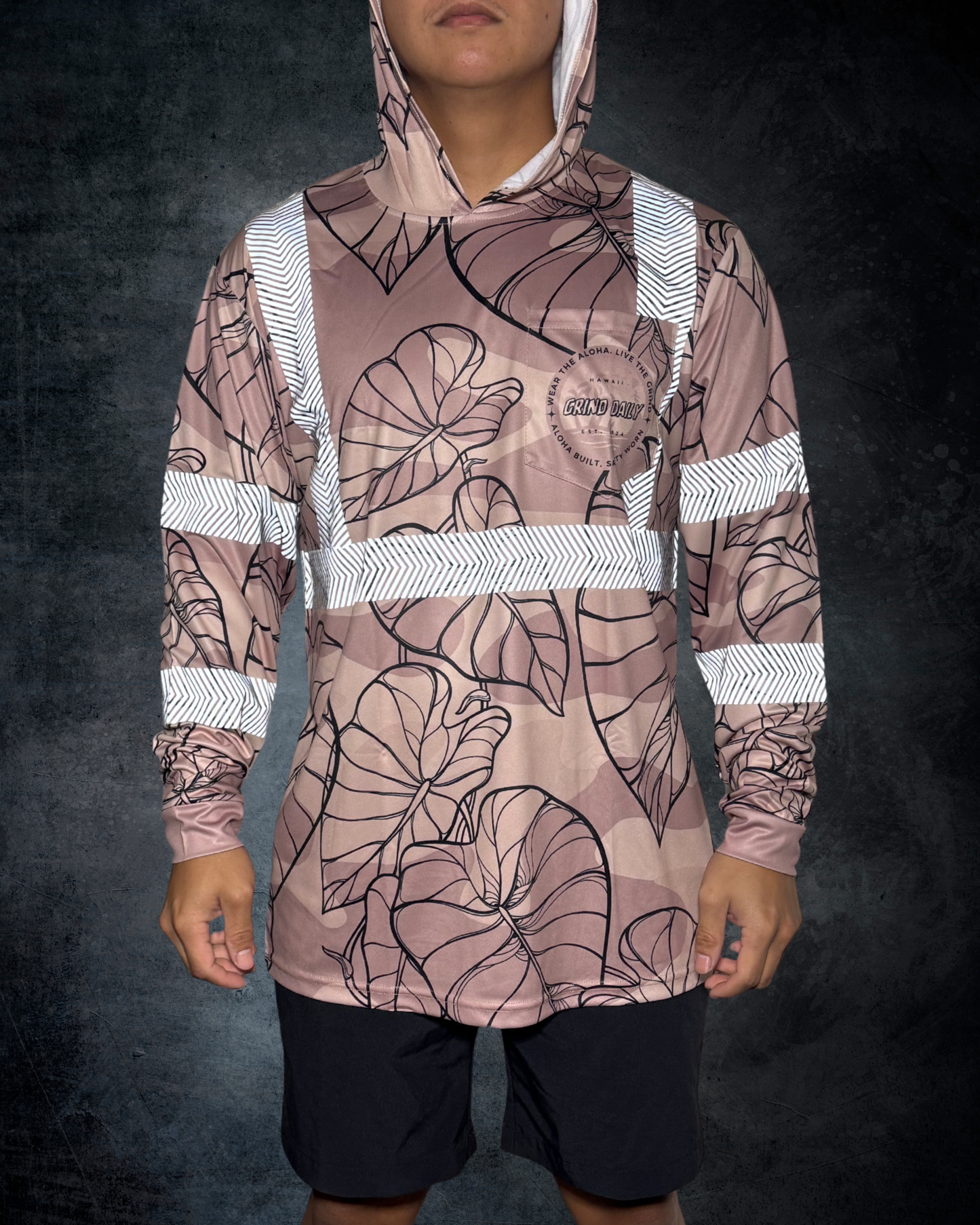 Kalo Camo Reflective Hoodie