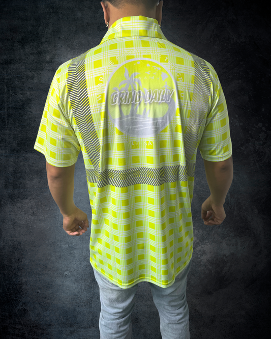 Yellow Palaka Reflective Polo