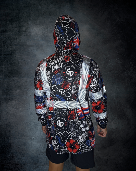 Hawai’i Grown Reflective Hoodie