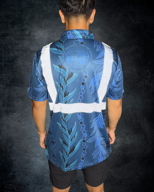 Blue Maile Guard Reflective Polo