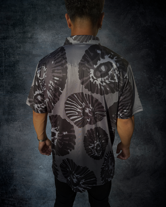 Grey Opihi Polo Shirt