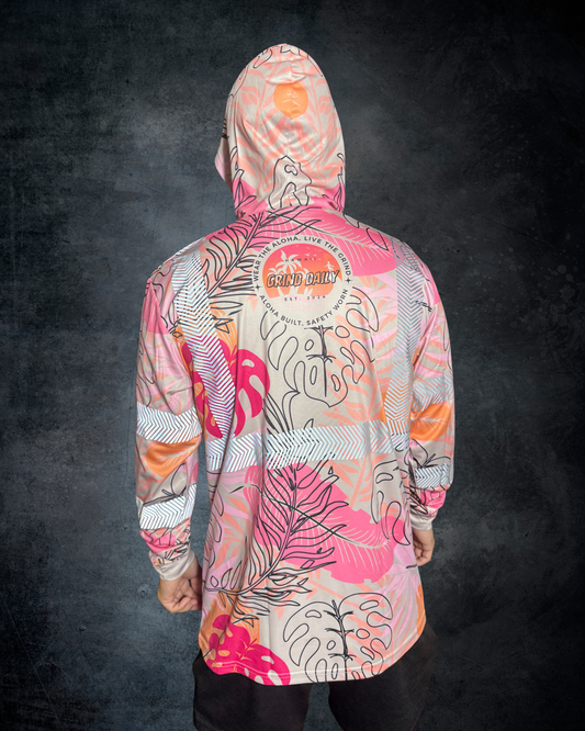 Tropical Dawn Reflective Hoodie