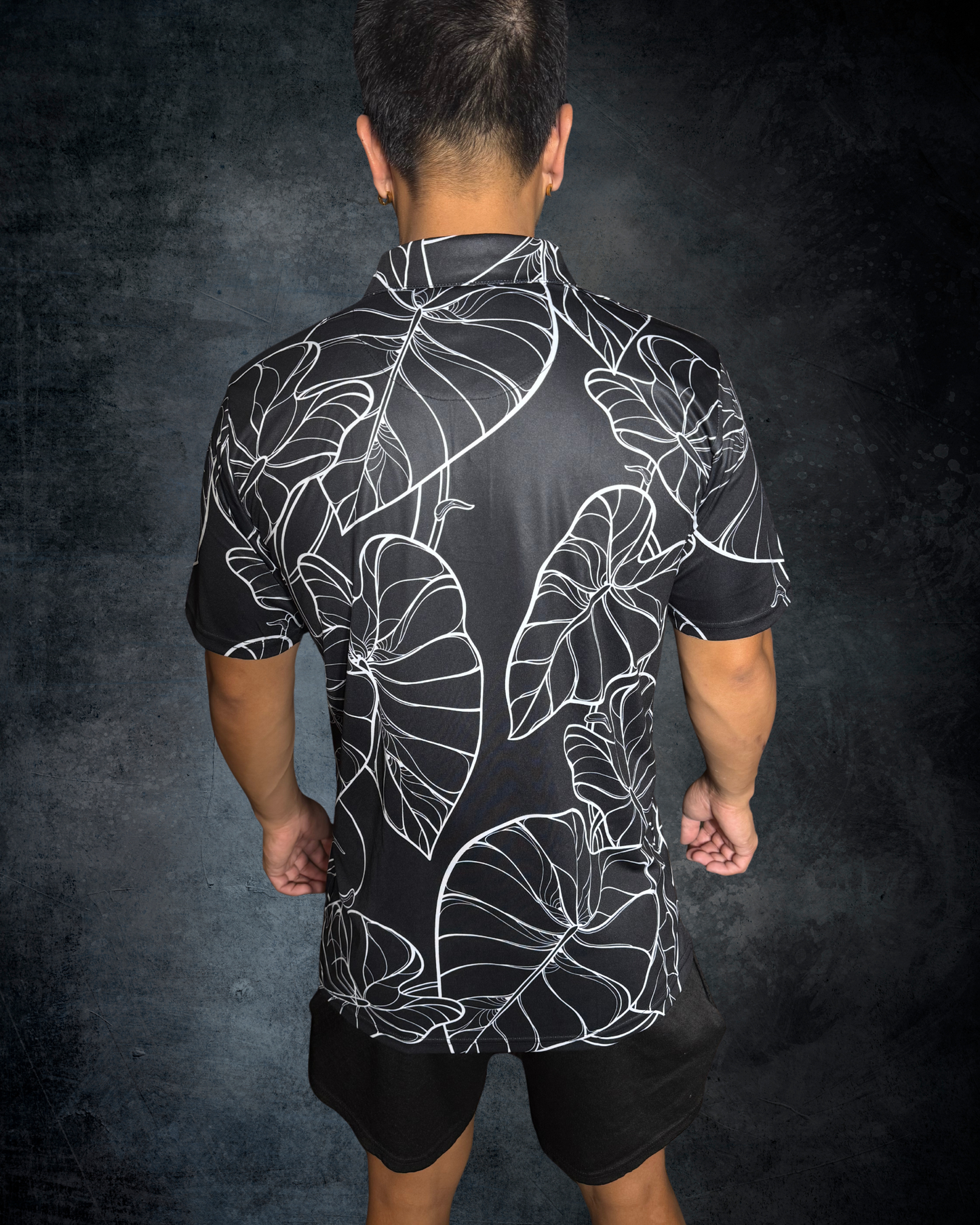 Kalo Leaf Polo Shirt