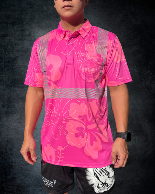 Hibiscus Heat Reflective Polo