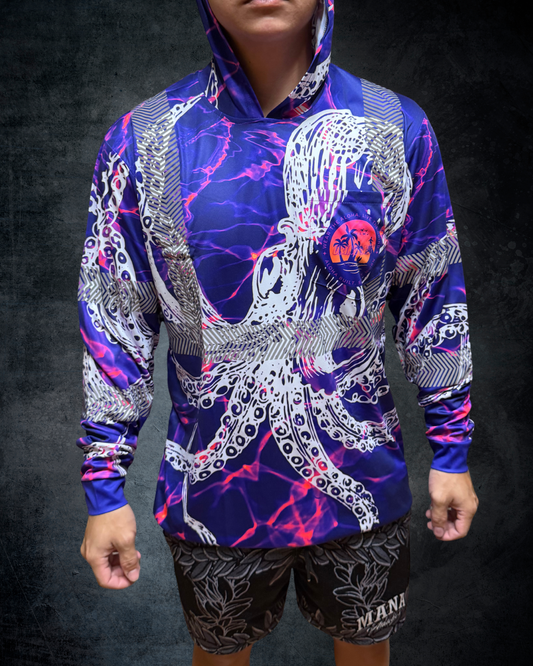 Purple Haze Tako Reflective Hoodie