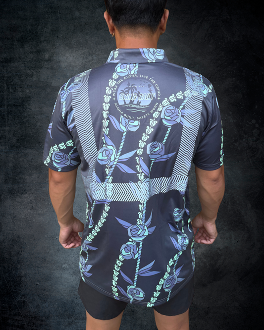 Stone Rose Reflective Polo