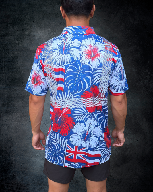 Home of Aloha Reflective Polo