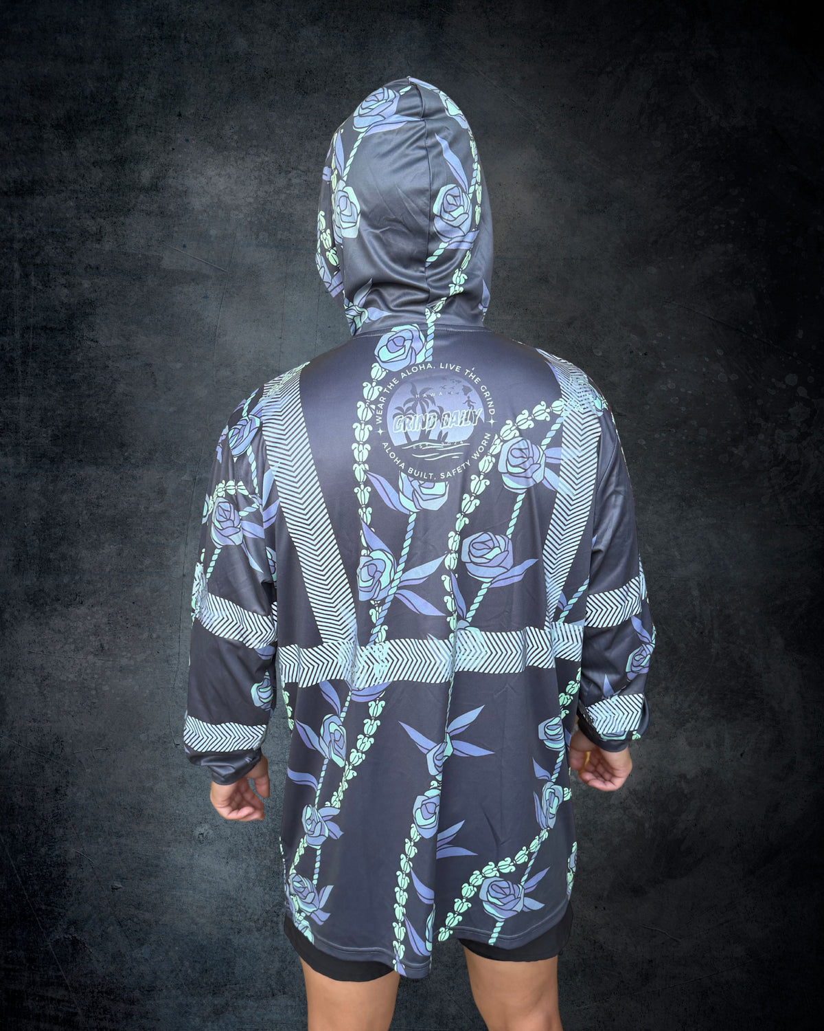 Stone Rose Reflective Hoodie