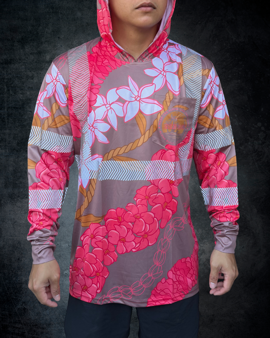 Cocoa Bloom Reflective Hoodie